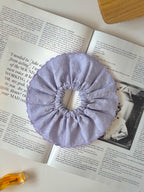 Layered Linen Scrunchie