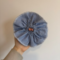Stripe Double-Layered Scrunchie